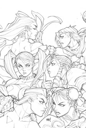 Street Fighter vol 1 issue #13 cover A (Pencil)