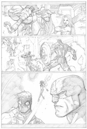 Ultimates 3 Vol3 #2 page 21 (Pencil)