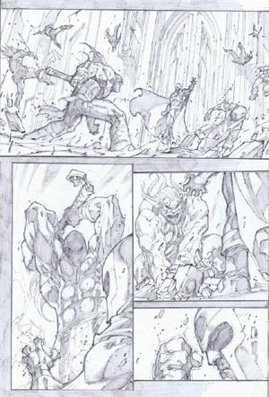 Ultimates 3 Vol3 #4 page 18 (Pencil)