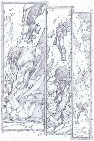 Ultimates 3 Vol3 #4 page 19 (Pencil)