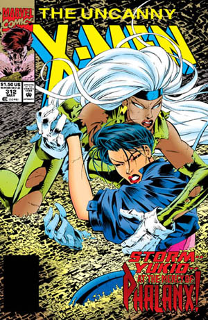 Uncanny X-Men #312 cover (Color)