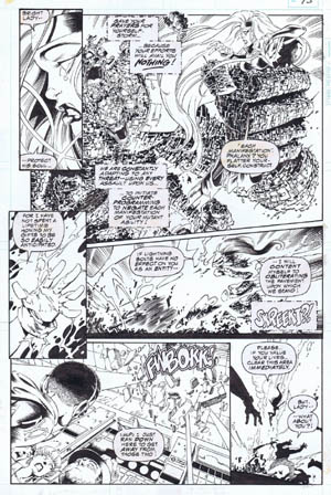 Uncanny X-Men #312 page 11 (Ink)