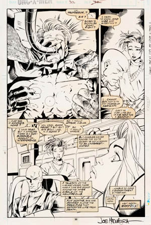 Uncanny X-Men #312 page 22 (Ink)