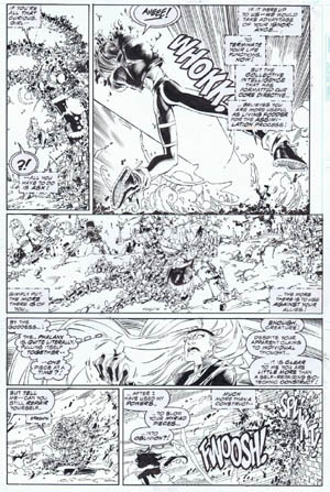 Uncanny X-Men #312 page 7 (Ink)