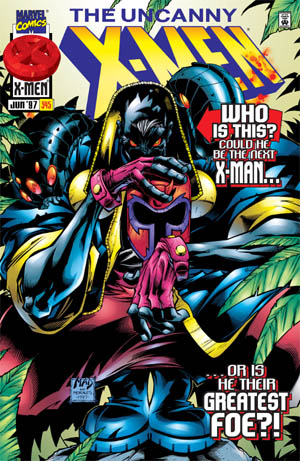Uncanny X-Men #345 cover (Color)