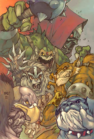 Thundercats Vol #2 issue #3B cover