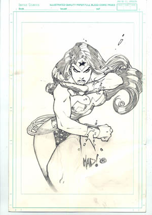 wizard mag #89 Wonder Woman contest