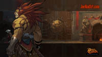 Battle Chasers NightWar: steam card wallpaper arena master Lyko