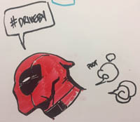 Whiteboard shenanigan Deadpool