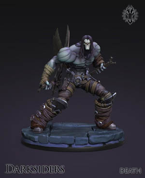 Darksiders the forbidden land Death figure