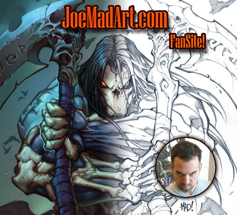 Joe Madureira art (Mad!) dedicated Fan website